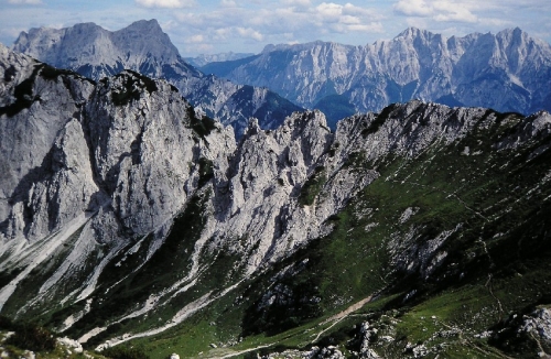 Blick über den Grat der Admonter Warte